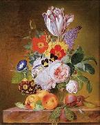 unknow artist Floral, beautiful classical still life of flowers 015 painting
